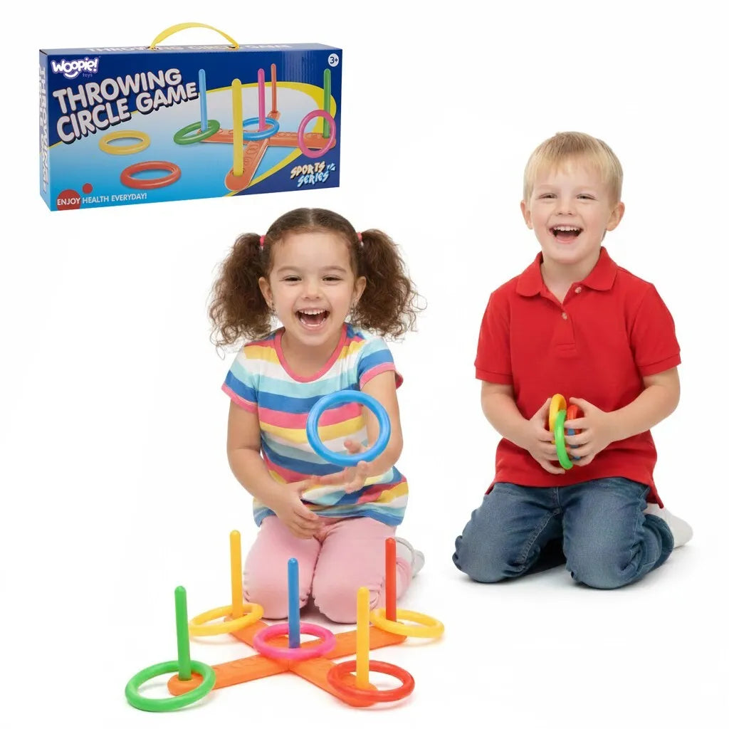 Woopie Serso Fun Circle Game – spalvingas taiklumo žaidimas visai šeimai